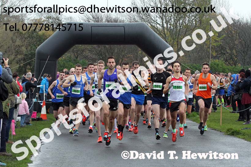 Senior Heaton Memorial 10k Road Race, Town Moor, Newcastle. Photo: David T. Hewitson/Sports for All Pics